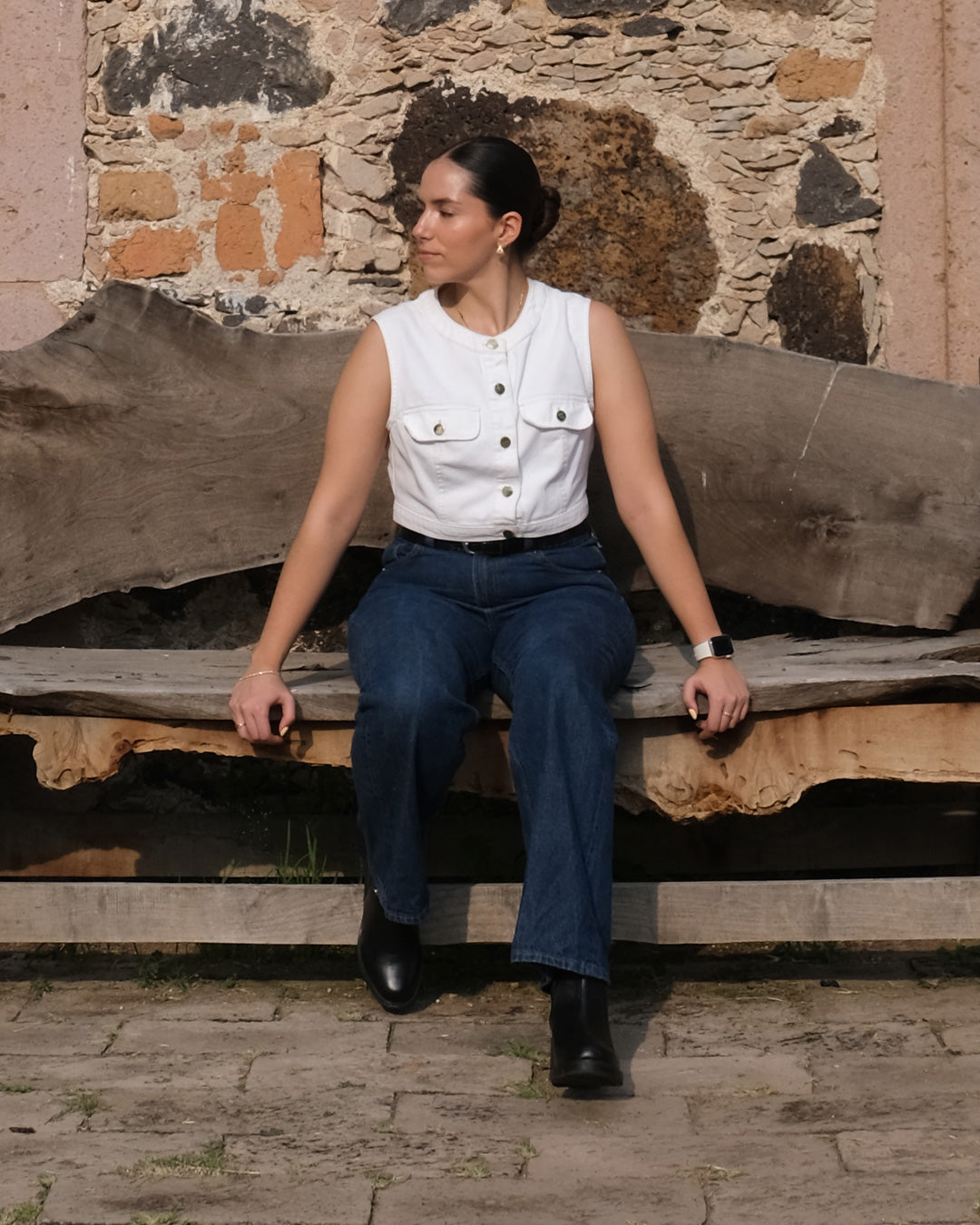 Botín Dama 81103 Davina Piel Negro