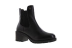 Bota de Mujer  81200 Davina Piel Negra con Elástico