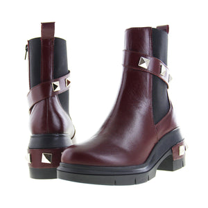 Bota Dama 81220 Piel Davina Vino