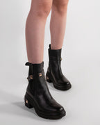 Bota de Mujer 81220 Davina Piel Negra