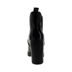 Bota Mediana 90102 Davina Sint. Charol Negro