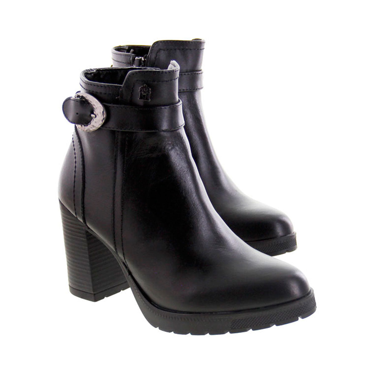 Bota Dama 90205 Piel Negro