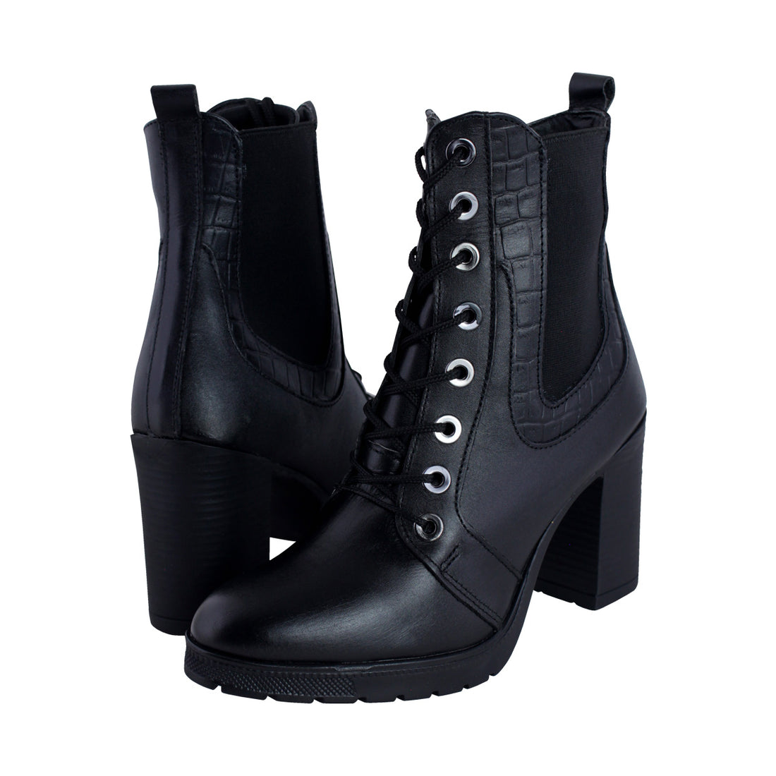 Bota Mujer 90420 Davina Piel Negro
