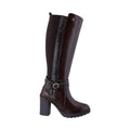 Bota Alta Mujer 95020 Davina Piel Brandy