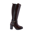 Bota Alta Mujer 95020 Davina Piel Brandy