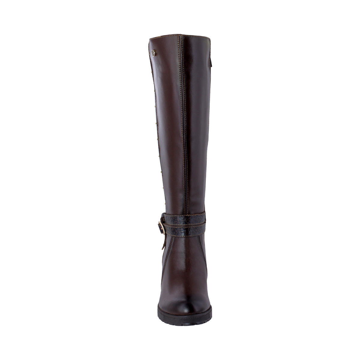 Bota Alta Mujer 95020 Davina Piel Brandy
