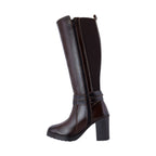 Bota Alta Mujer 95020 Davina Piel Brandy