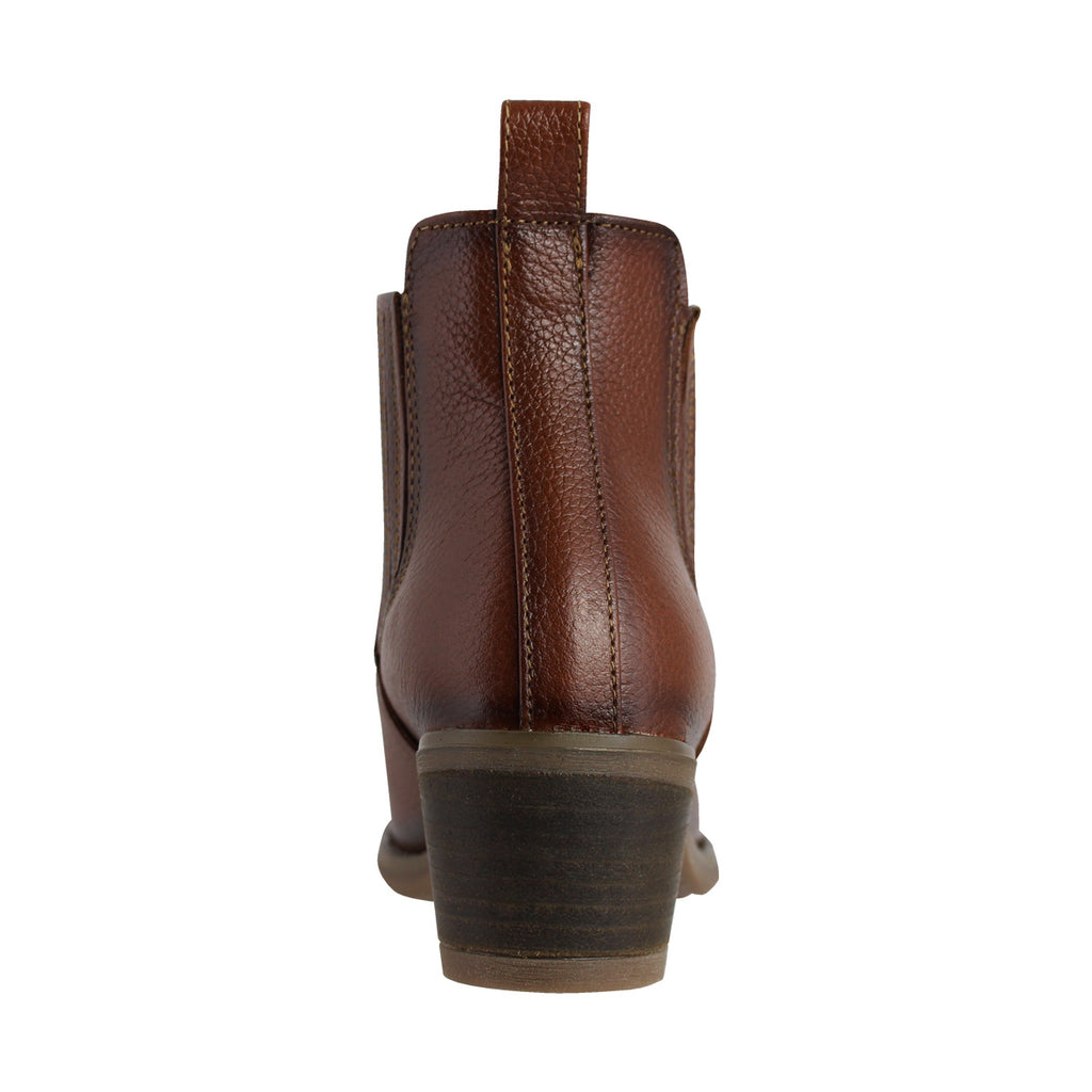 Bota Vaquera de Mujer 96000 Davina Piel Café