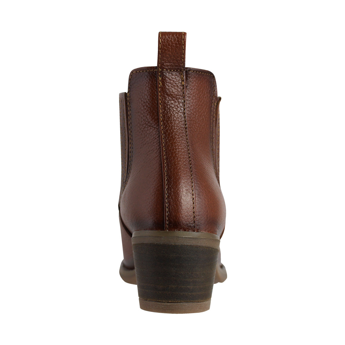 Bota Vaquera de Mujer 96000 Davina Piel Café