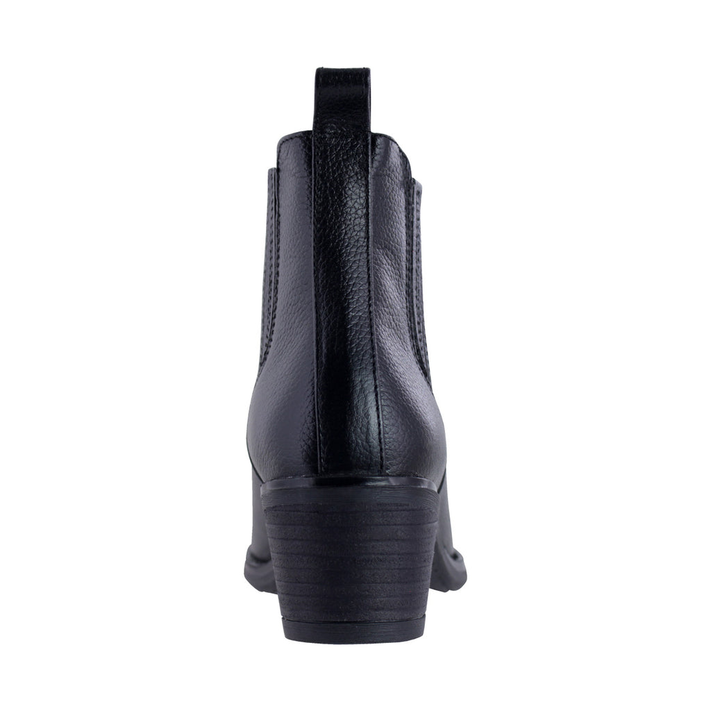 Bota Vaquera de Mujer Dama 96000 Davina Piel Negro