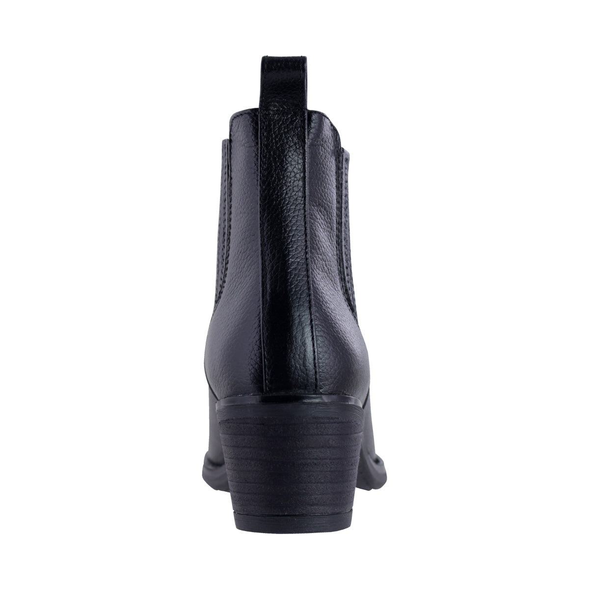 Bota Vaquera de Mujer Dama 96000 Davina Piel Negro