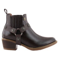 Bota Vaquera de Mujer 96001 Davina Piel Café