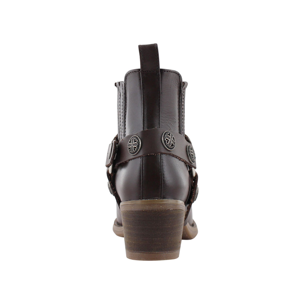 Bota Vaquera de Mujer 96001 Davina Piel Café