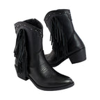 Bota Vaquera Mujer 96121 Davina Piel Negro