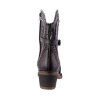 Bota Vaquera Mujer 96150 Davina Piel Café