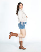 Bota Vaquera de Mujer 96390 Piel Davina Maple