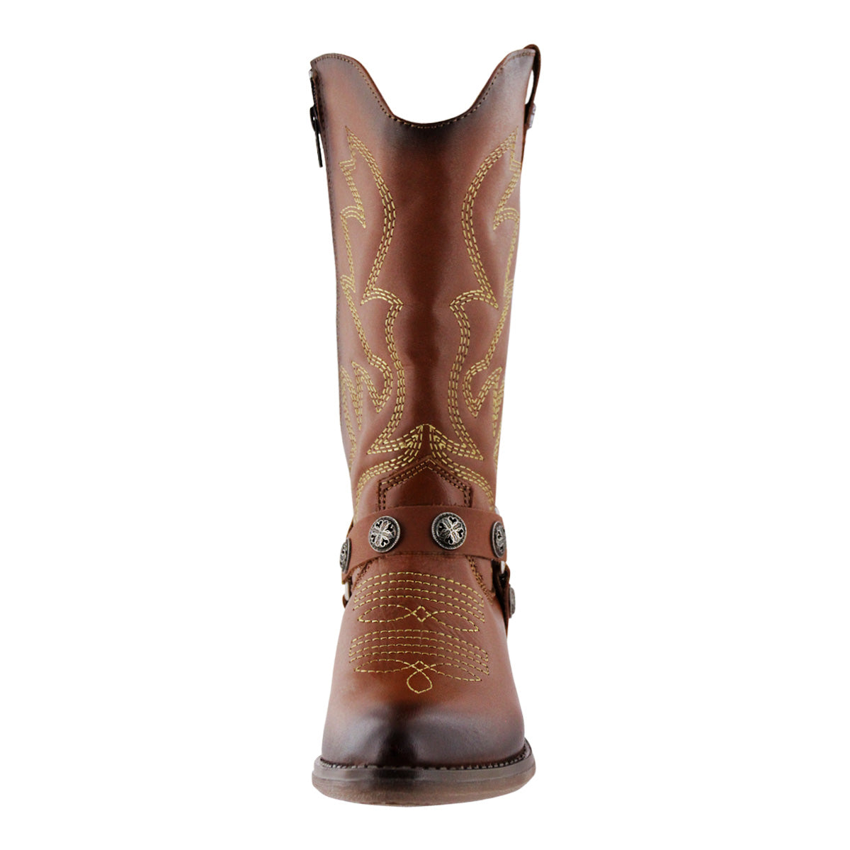 Bota Vaquera de Mujer 96390 Piel Davina Maple