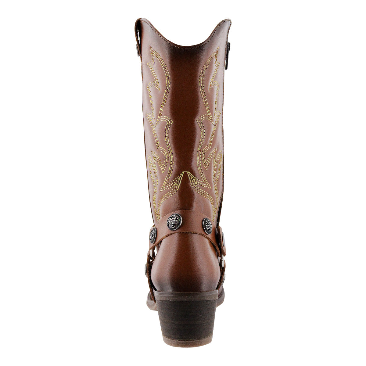 Bota Vaquera de Mujer 96390 Piel Davina Maple