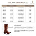 Bota Vaquera de Mujer 96390 Piel Davina Maple