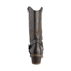Bota Vaquera Dama 96390 Piel Davina Café Oscuro