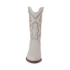 Bota Vaquera Mujer 96393 Davina Piel Marfil