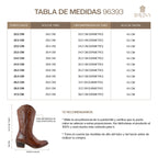 Bota Vaquera Dama 96393 Davina Piel Shedrón