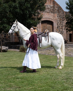 Bota Vaquera 96393 Davina Piel Vino