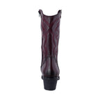 Bota Vaquera Mujer 96393 Davina Piel Vino