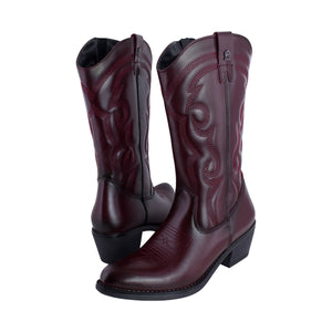 Bota Vaquera 96393 Davina Piel Vino
