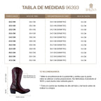 Bota Vaquera Mujer 96393 Davina Piel Vino