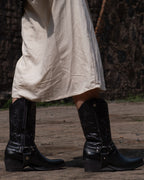 Bota Vaquera Mujer 96394 Davina Negra