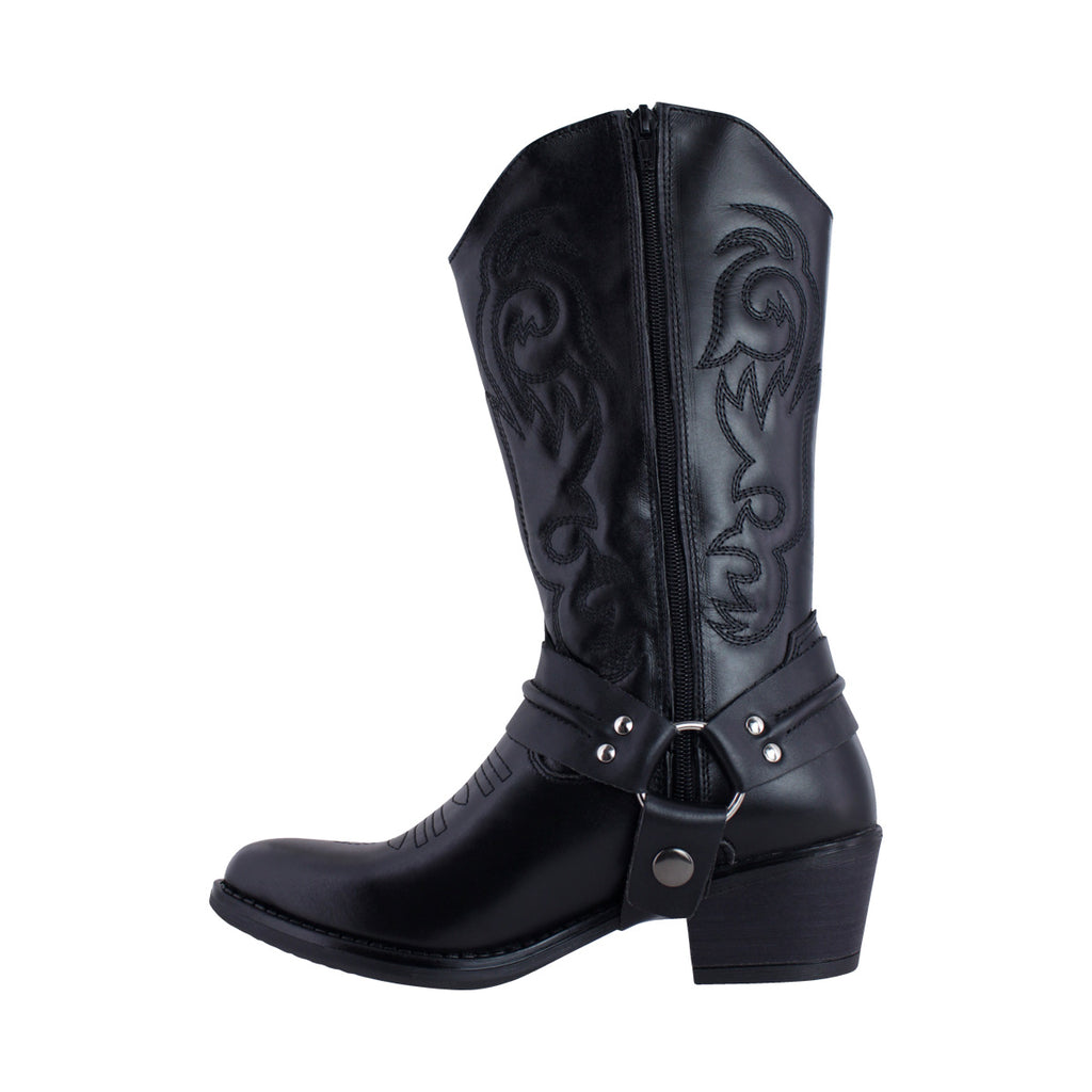 Bota Vaquera Mujer 96394 Davina Negra