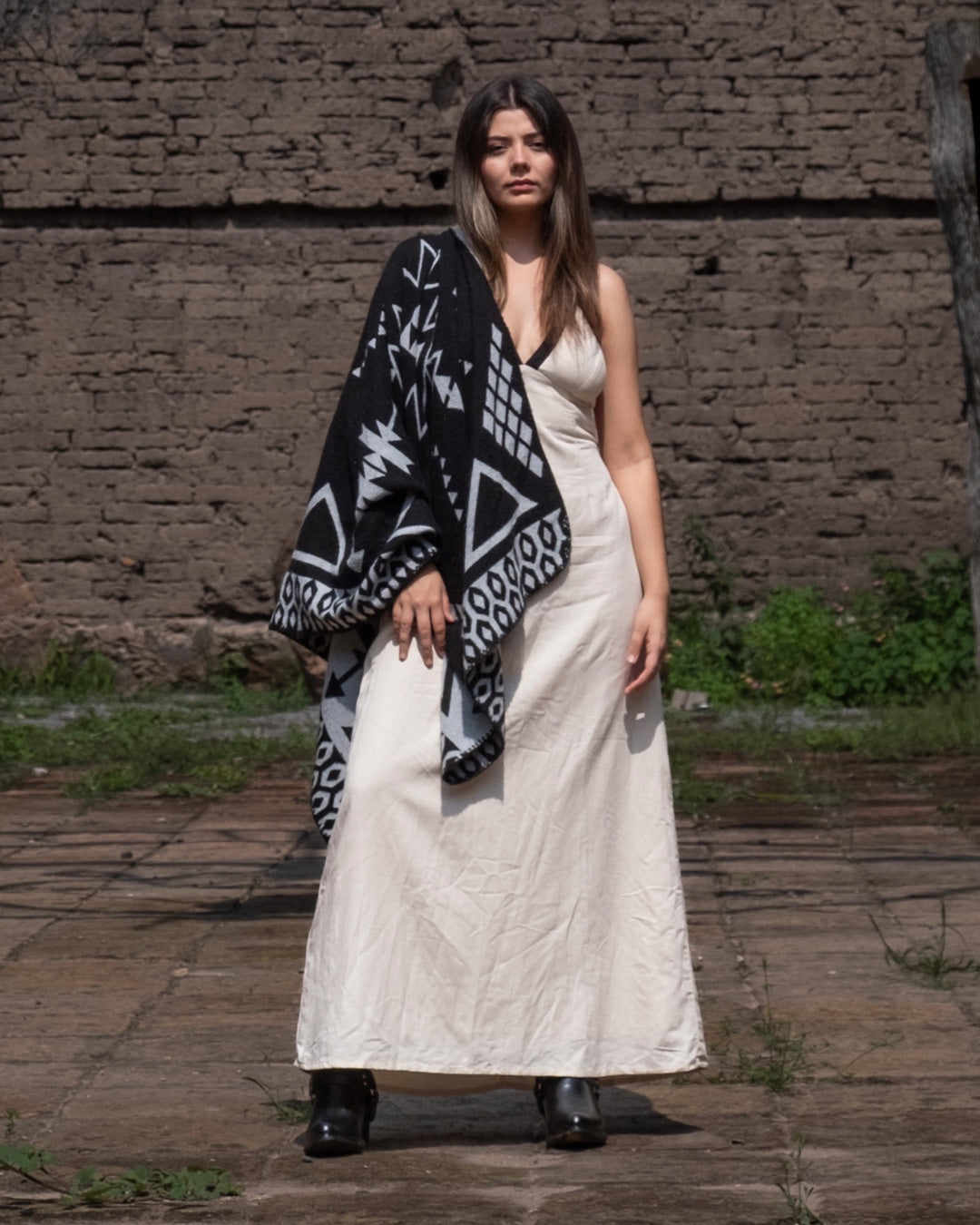 Bota Vaquera Mujer 96394 Davina Negra