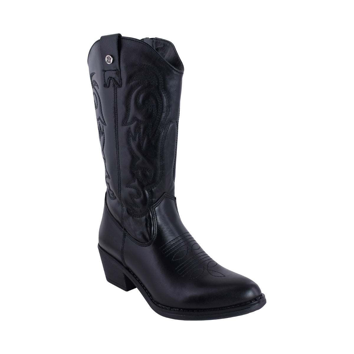 Bota Vaquera Mujer 96394 Davina Negra