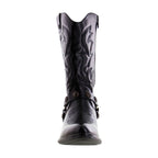 Bota Vaquera de Mujer 96401 Davina Piel Negro