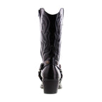 Bota Vaquera de Mujer 96401 Davina Piel Negro