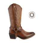 Bota Vaquera Mujer 96401 Piel Atanado Maple