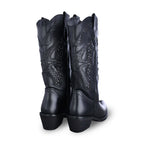 Bota Vaquera Mujer 96450 Negro