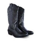 Bota Vaquera Mujer 96450 Negro