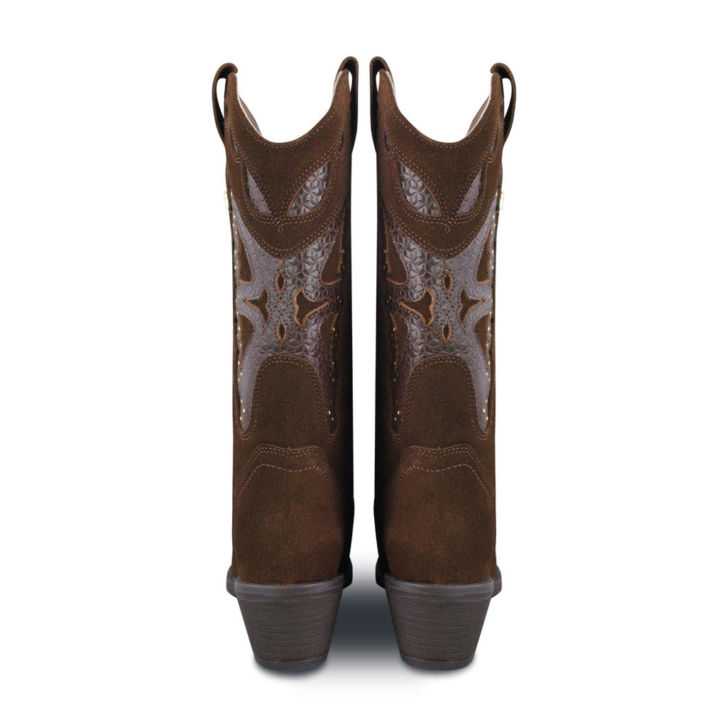 Bota Vaquera Mujer 96450 Avellana