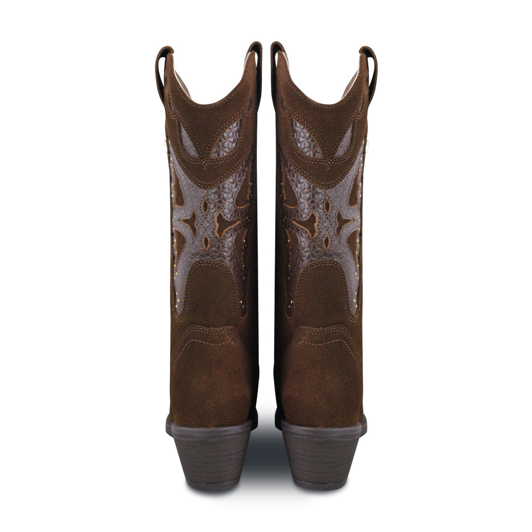 Bota Vaquera Mujer 96450 Avellana