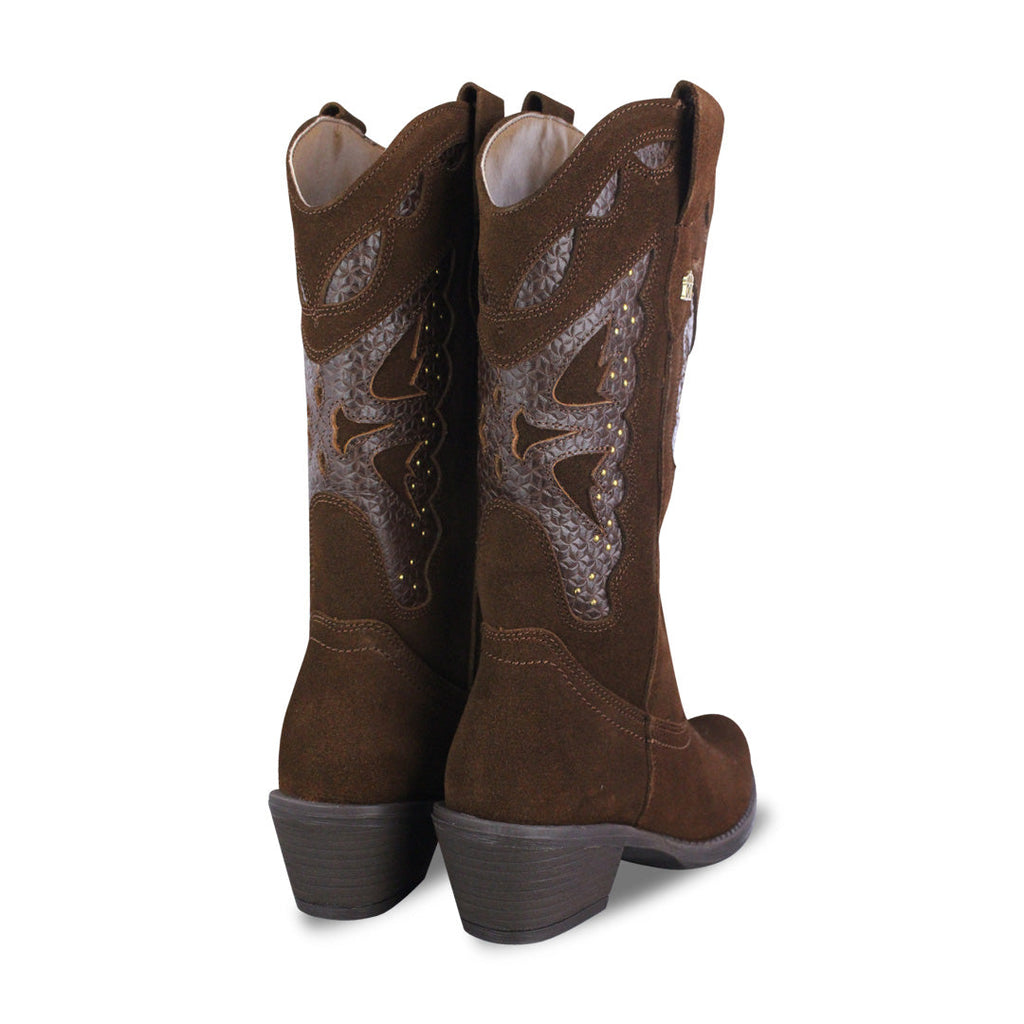 Bota Vaquera Mujer 96450 Avellana