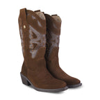 Bota Vaquera Mujer 96450 Avellana