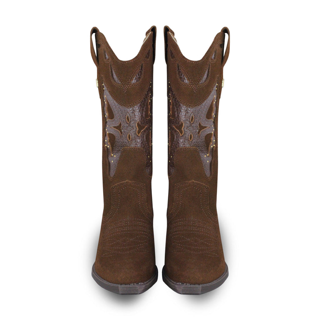 Bota Vaquera Mujer 96450 Avellana