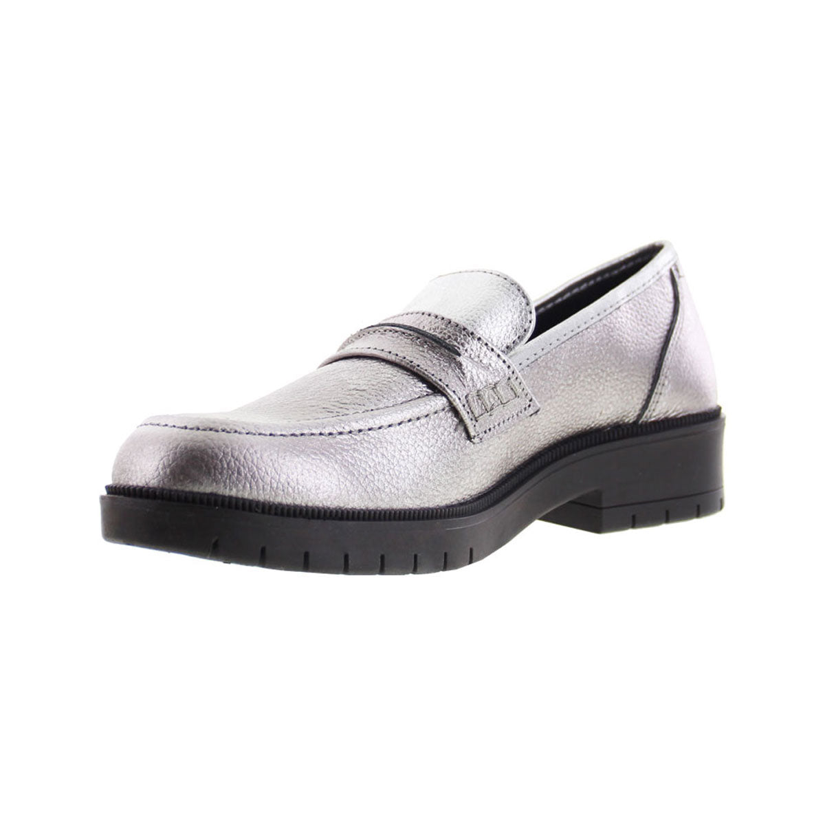 Mocasín 9650 Davina Piel Plata