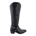 Bota Alta Vaquera 96501 Davina Piel Negra