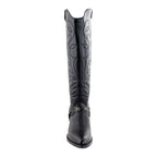 Bota Alta Vaquera 96501 Davina Piel Negra