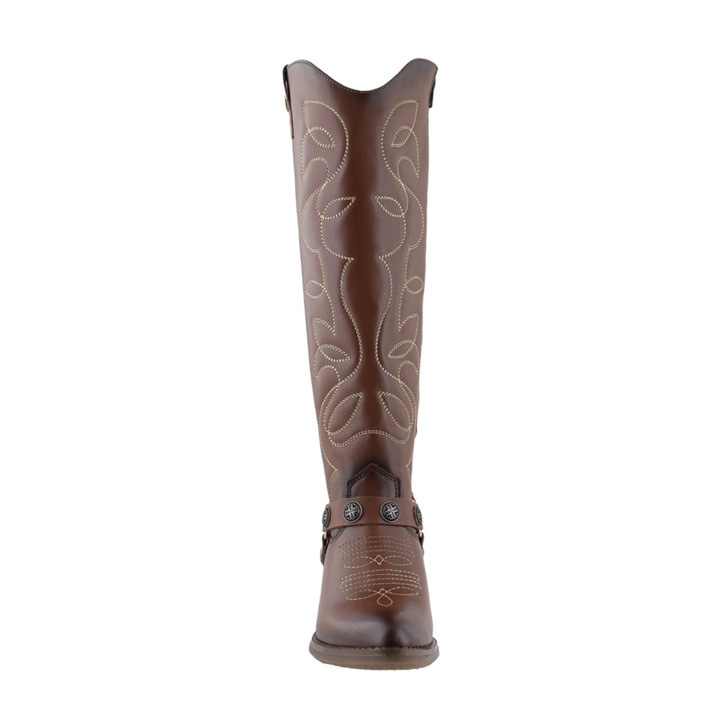 Bota Alta Vaquera 96503 Piel Davina Shedrón