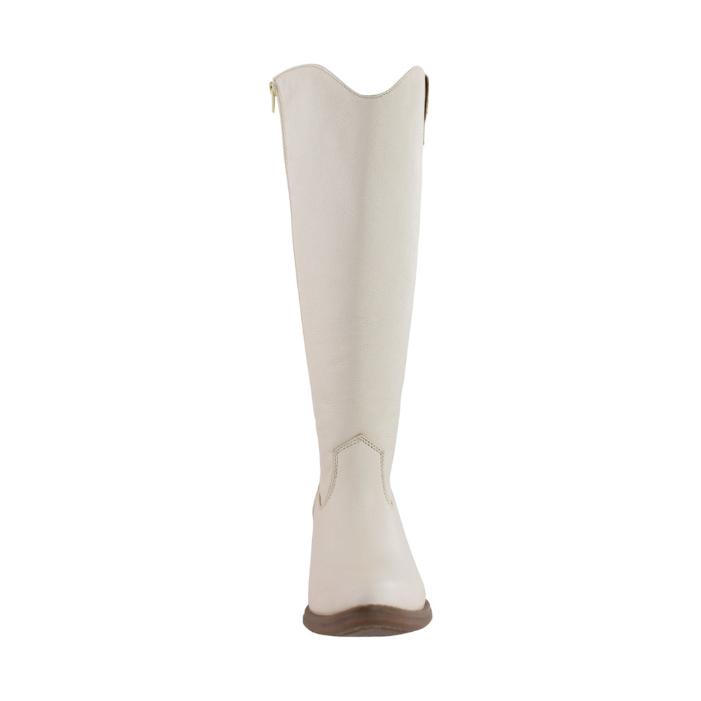 Bota Alta Vaquera Mujer 96505 Davina Piel Beige