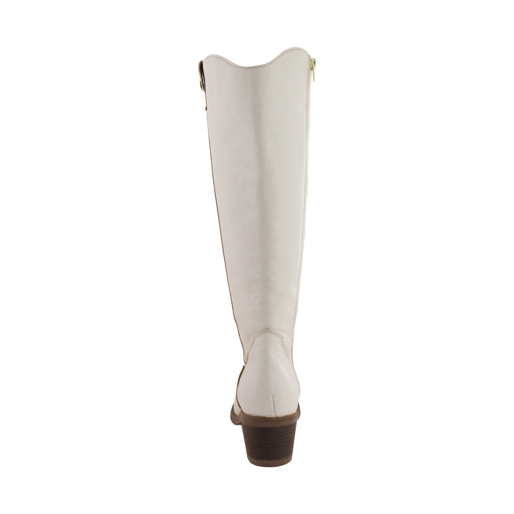 Bota Alta Vaquera Mujer 96505 Davina Piel Beige